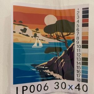 Paint by Number Kit -Sunset